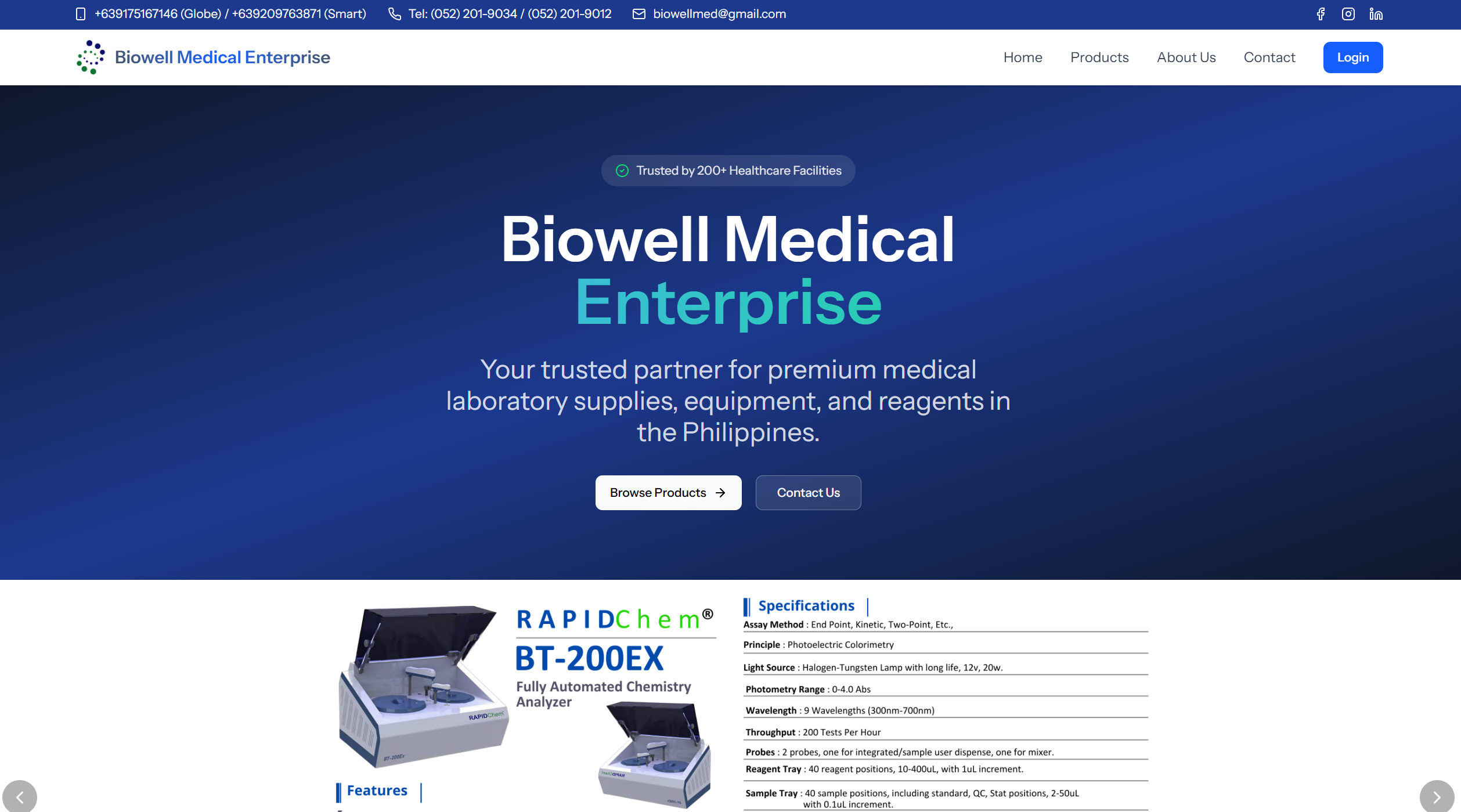 Biowell Corporate Platform — Platform overview